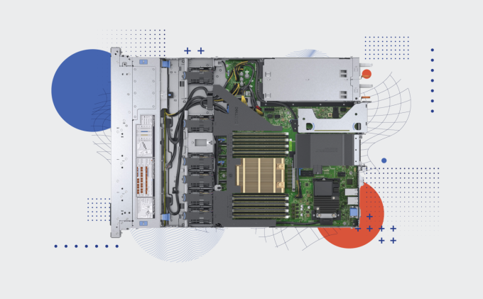 Dell PowerEdge R6515 có trọng lượng phù hợp với không gian văn phòng nhỏ. Ảnh: ADG